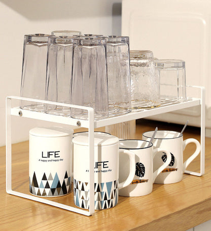 SpaceSaver® Expandable Countertop Organizer in Steel with Rust Resistant
